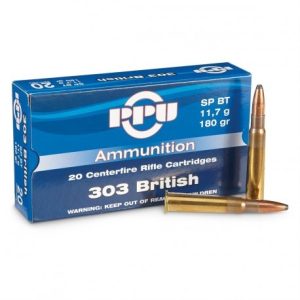 .303 BRITISH PARTIZAN Soft Point (boîte de 20)
