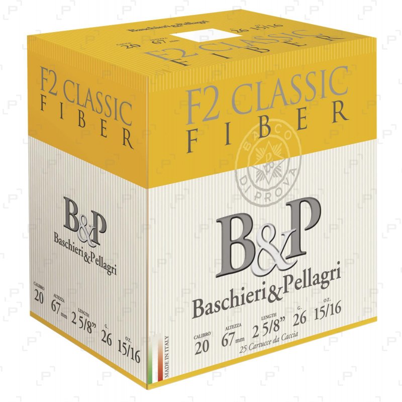 20/67 CARTOUCHE BASCHIERI & PELLAGRI F2 CLASSIC FIBER PB N° 8 – Image 2
